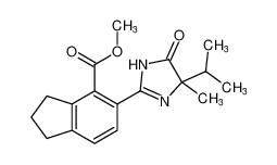 methyl 5-(4-isopropyl-4-methyl-5-oxo-4,5-dihydro-1H-imidazol-2-yl)-2,3-dihydro-1H-indene-4-carboxylate CAS:97699-07-5 manufacturer & supplier