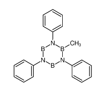 B-monomethyl N-triphenyl borazine CAS:977-99-1 manufacturer & supplier