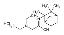 2-(diethylamino)-N-(2,2,3-trimethyl-3-bicyclo[2.2.1]heptanyl)acetamide,hydrochloride CAS:97703-20-3 manufacturer & supplier