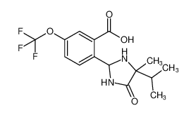 2-(4-isopropyl-4-methyl-5-oxoimidazolidin-2-yl)-5-(trifluoromethoxy)benzoic acid CAS:97711-69-8 manufacturer & supplier