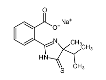 sodium 2-(4-isopropyl-4-methyl-5-thioxo-4,5-dihydro-1H-imidazol-2-yl)benzoate CAS:97711-96-1 manufacturer & supplier