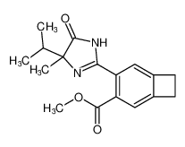 methyl 4-(4-isopropyl-4-methyl-5-oxo-4,5-dihydro-1H-imidazol-2-yl)bicyclo[4.2.0]octa-1,3,5-triene-3-carboxylate CAS:97712-17-9 manufacturer & supplier