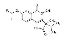 methyl 5-(difluoromethoxy)-2-(4-isopropyl-4-methyl-5-oxo-4,5-dihydro-1H-imidazol-2-yl)benzoate CAS:97712-24-8 manufacturer & supplier