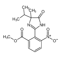 methyl 2-(4-isopropyl-4-methyl-5-oxo-4,5-dihydro-1H-imidazol-2-yl)-3-nitrobenzoate CAS:97712-47-5 manufacturer & supplier