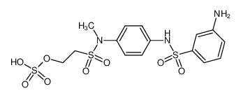 Sulfuric acid mono-(2-{[4-(3-amino-benzenesulfonylamino)-phenyl]-methyl-sulfamoyl}-ethyl) ester CAS:97726-01-7 manufacturer & supplier