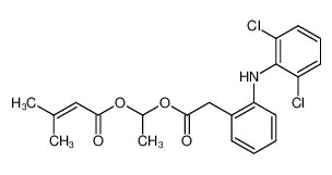 1-(3,3-Dimethylacryloyloxy)ethyl-2-(2,6-dichloroanilino)phenylacetate CAS:97727-74-7 manufacturer & supplier