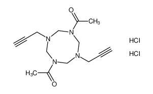 1,1'-(3,7-di(prop-2-yn-1-yl)-1,3,5,7-tetrazocane-1,5-diyl)bis(ethan-1-one) dihydrochloride CAS:97728-35-3 manufacturer & supplier