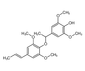 (E)-4-(1-(2,6-dimethoxy-4-(prop-1-en-1-yl)phenoxy)ethyl)-2,6-dimethoxyphenol CAS:97730-88-6 manufacturer & supplier