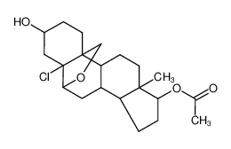 17-acetoxy-5-chloro-6,19-epoxy-androstan-3-ol CAS:97733-71-6 manufacturer & supplier