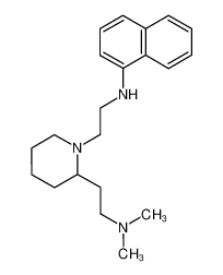 2-(2-dimethylamino-ethyl)-1-(2-naphthalen-1-ylamino-ethyl)-piperidine CAS:97733-76-1 manufacturer & supplier