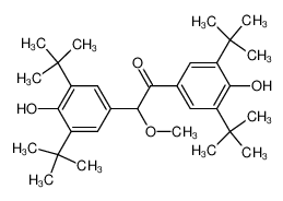 1-Oxo-2-methoxy-1,2-bis-(4-hydroxy-3,5-di-tert.-butyl-phenyl)-ethan CAS:97735-81-4 manufacturer & supplier