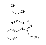 4-sec-butyl-1-ethyl-[1,2,4]triazolo[4,3-a]quinoxaline CAS:97739-07-6 manufacturer & supplier