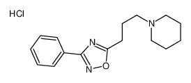 3-phenyl-5-(3-piperidin-1-ylpropyl)-1,2,4-oxadiazole,hydrochloride CAS:97739-32-7 manufacturer & supplier