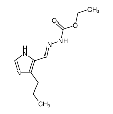 N'-[1-(5-Propyl-3H-imidazol-4-yl)-meth-(E)-ylidene]-hydrazinecarboxylic acid ethyl ester CAS:97749-95-6 manufacturer & supplier