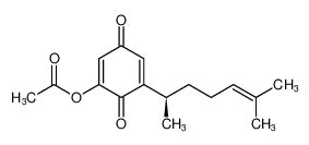 (R)-5-(6-methylhept-5-en-2-yl)-3,6-dioxocyclohexa-1,4-dien-1-yl acetate CAS:97763-22-9 manufacturer & supplier