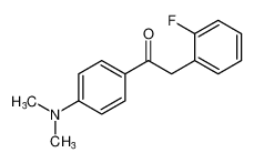 Ethanone, 1-[4-(dimethylamino)phenyl]-2-(2-fluorophenyl)- CAS:97763-38-7 manufacturer & supplier