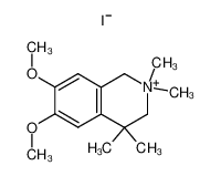 6,7-Dimethoxy-2,2,4,4-tetramethyl-1,2,3,4-tetrahydro-isochinolinium-jodid CAS:97767-60-7 manufacturer & supplier