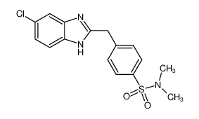 4-(5-chloro-1(3)H-benzoimidazol-2-ylmethyl)-N,N'-dimethyl-benzenesulfonamide CAS:97769-10-3 manufacturer & supplier