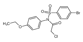 N-Chloracetyl-N-(4-aethoxy-phenyl)-(4-brom-phenyl)-sulfonamid CAS:97770-03-1 manufacturer & supplier