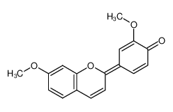 2-(4-Oxo-3-methoxy-cyclohexa-2,5-dienyliden)-7-methoxy-chronen CAS:97770-58-6 manufacturer & supplier