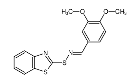 3,4-dimethoxy-benzaldehyde S-benzothiazol-2-yl-thiooxime CAS:97771-13-6 manufacturer & supplier