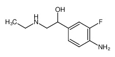 1-(4-Amino-3-fluoro-phenyl)-2-ethylamino-ethanol CAS:97776-40-4 manufacturer & supplier