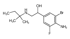 1-(4'-Amino-3'-bromo-5'-fluoro-phenyl)-2-tert-pentylamino-ethanol CAS:97776-50-6 manufacturer & supplier