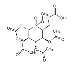 1,2,3,4,6-penta-O-acetyl-5-deoxy-5-C-((S)-methoxyphosphinyl)-β-D-glucopyranose CAS:97782-32-6 manufacturer & supplier