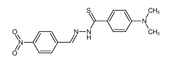 N'-(4-Nitro-benzyliden)-4-dimethylamino-thiobenzoesaeure-hydrazid CAS:97785-37-0 manufacturer & supplier