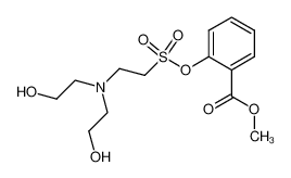 2-{2-[Bis-(2-hydroxy-ethyl)-amino]-ethanesulfonyloxy}-benzoic acid methyl ester CAS:97787-27-4 manufacturer & supplier