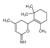 4-Methyl-6-(2,6,6-trimethyl-cyclohex-1-enyl)-5,6-dihydro-pyran-2-ylideneamine CAS:97787-58-1 manufacturer & supplier