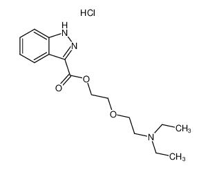 Diethylamino-ethoxyethyl-3-indazolcarboxylat-hydrochlorid CAS:97787-68-3 manufacturer & supplier