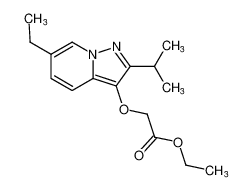 ethyl 2-((6-ethyl-2-isopropylpyrazolo[1,5-a]pyridin-3-yl)oxy)acetate CAS:97795-29-4 manufacturer & supplier