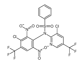 N-(3-chloro-2,6-dinitro-4-(trifluoromethyl)phenyl)-N-(3-chloro-5-(trifluoromethyl)pyridin-2-yl)benzenesulfonamide CAS:97795-72-7 manufacturer & supplier