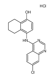 4-((7-chloroquinazolin-4-yl)amino)-5,6,7,8-tetrahydronaphthalen-1-ol hydrochloride CAS:97797-01-8 manufacturer & supplier