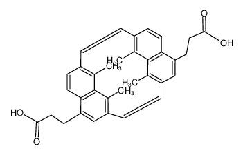 3,3'-((2Z,5Z)-11,18,41,48-tetramethyl-1,4(2,7)-dinaphthalenacyclohexaphane-2,5-diene-14,44-diyl)dipropionic acid CAS:97798-70-4 manufacturer & supplier