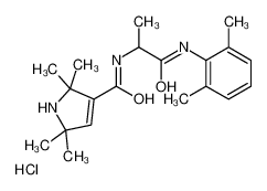 N-[1-(2,6-dimethylanilino)-1-oxopropan-2-yl]-2,2,5,5-tetramethyl-1H-pyrrole-3-carboxamide,hydrochloride CAS:97799-75-2 manufacturer & supplier