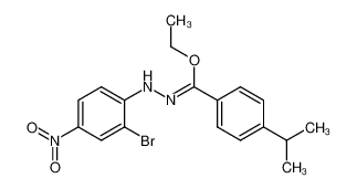 α-Aethoxy-α-(2-brom-4-nitro-phenylhydrazono)-4-isopropyl-toluol CAS:978-50-7 manufacturer & supplier