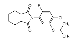 2-(4-chloro-2-fluoro-5-(isopropylthio)phenyl)-4,5,6,7-tetrahydro-1H-isoindole-1,3(2H)-dione CAS:97803-38-8 manufacturer & supplier