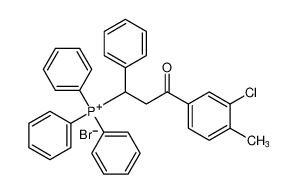 (3-(3-chloro-4-methylphenyl)-3-oxo-1-phenylpropyl)triphenylphosphonium bromide CAS:97816-14-3 manufacturer & supplier