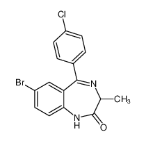 7-bromo-5-(4-chlorophenyl)-3-methyl-1,3-dihydro-2H-benzo[e][1,4]diazepin-2-one CAS:97819-43-7 manufacturer & supplier