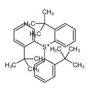 tris(2-tert-butylphenyl)sulfanium CAS:97822-77-0 manufacturer & supplier