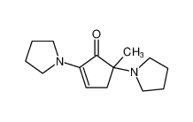 2-Cyclopenten-1-one, 5-methyl-2,5-di-1-pyrrolidinyl- CAS:97826-64-7 manufacturer & supplier