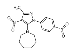 1-[5-methyl-4-nitro-2-(4-nitro-phenyl)-2H-pyrazol-3-yl]-azepane CAS:97832-66-1 manufacturer & supplier