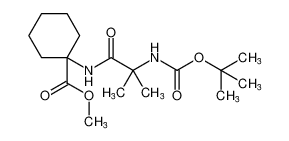 methyl 1-(2-((tert-butoxycarbonyl)amino)-2-methylpropanamido)cyclohexane-1-carboxylate CAS:97838-65-8 manufacturer & supplier