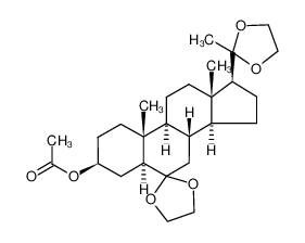 3β-acetoxy-5α-pregnane-6,20-dione bis(ethylene acetal) CAS:97838-70-5 manufacturer & supplier