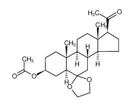 (3S,5S,8S,9S,10R,13S,14S,17S)-17-acetyl-10,13-dimethylhexadecahydrospiro[cyclopenta[a]phenanthrene-6,2'-[1,3]dioxolan]-3-yl acetate CAS:97838-72-7 manufacturer & supplier