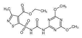 ethyl 5-(N-((4,6-dimethoxy-1,3,5-triazin-2-yl)carbamoyl)sulfamoyl)-3-methylisothiazole-4-carboxylate CAS:97842-05-2 manufacturer & supplier