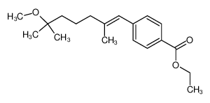 (E)-Ethyl 4-(6-methoxy-2,6-dimethyl-1-heptenyl)benzoate CAS:97845-91-5 manufacturer & supplier