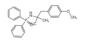 N-(1-(4-methoxyphenyl)-2-methylpropan-2-yl)-P,P-diphenylphosphinic amide CAS:97847-81-9 manufacturer & supplier